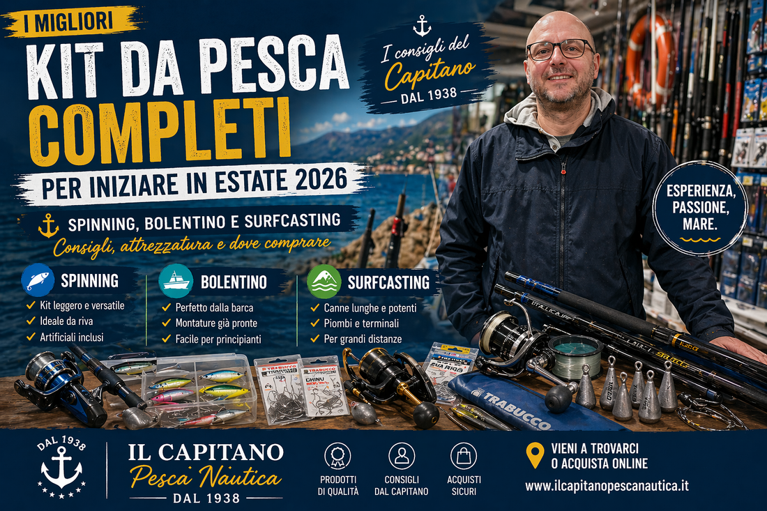Migliori Kit da Pesca per l'Estate 2026: Guida all'Acquisto | Il Capitano