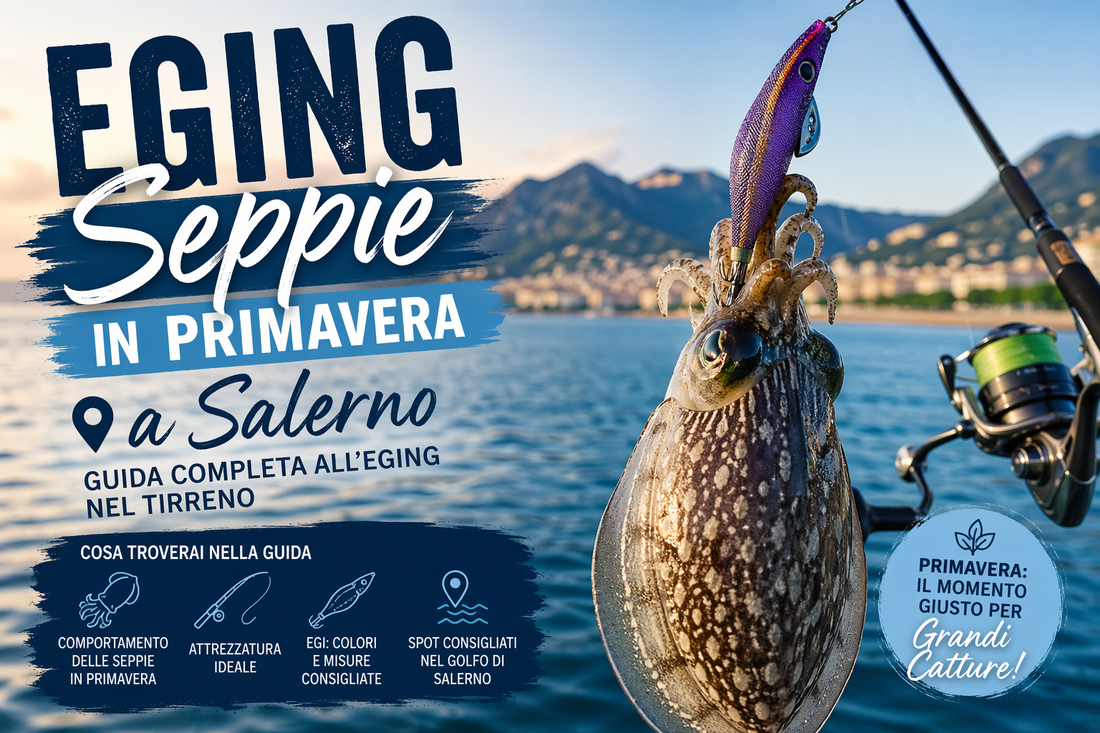 Eging seppie in primavera. Guida Completa | Il Capitano