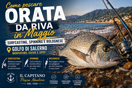 Pesca all'orata da riva a maggio: Guida Completa | Il Capitano