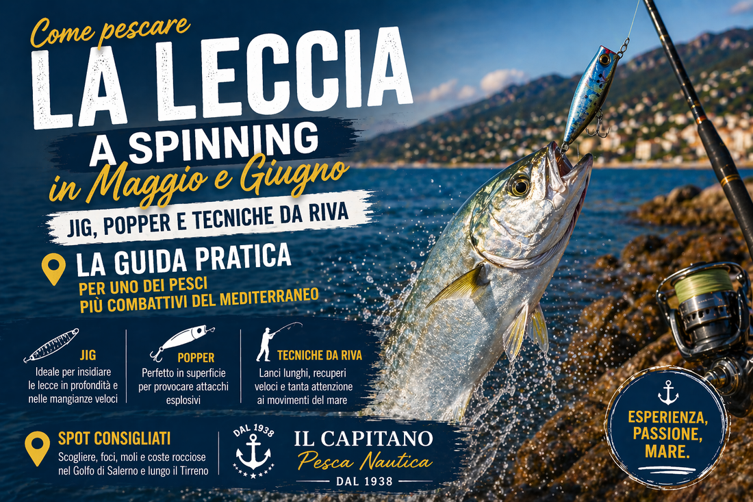 Pesca alla Leccia a Spinning in Maggio: Guida Completa | Il Capitano