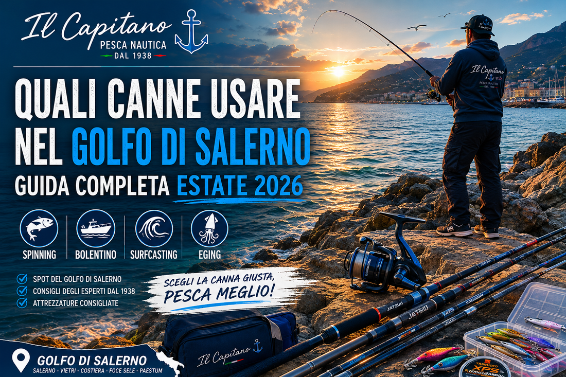 Quale Canna da Pesca Usare nel Golfo di Salerno? Guida Estate 2026
