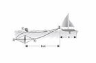 ANCORA GALLEGGIANTE TOP DROGUE Ø 80CM L 70CM PER BARCHE < 8MT