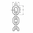 CATENA ZINCATA DIN766 G40 6X50M