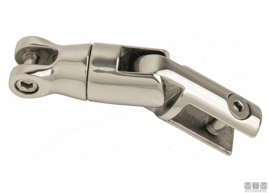 GIUNTO ANCORA DOPPIO SNODO CATENA D6/8MM ACCIAIO INOX 316