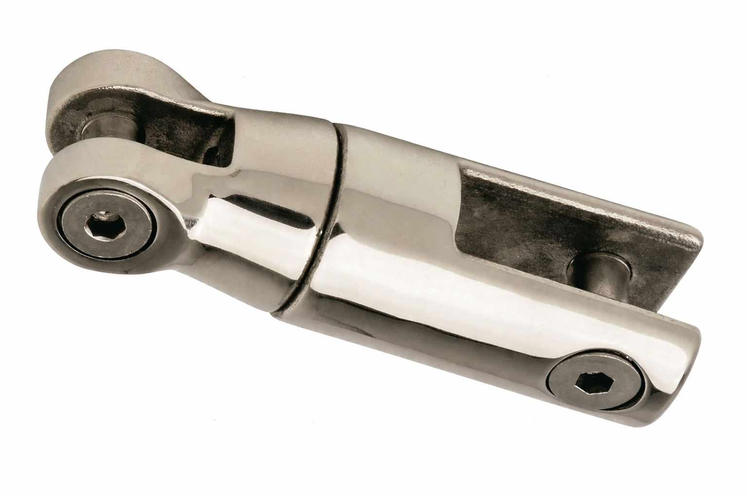 GIUNTO ANCORA GIREVOLE PER CATENA 6/8MM ACCIAIO INOX 316