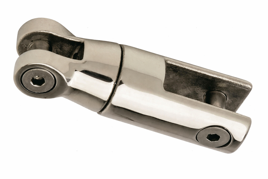 GIUNTO ANCORA GIREVOLE PER CATENA 6/8MM ACCIAIO INOX 316