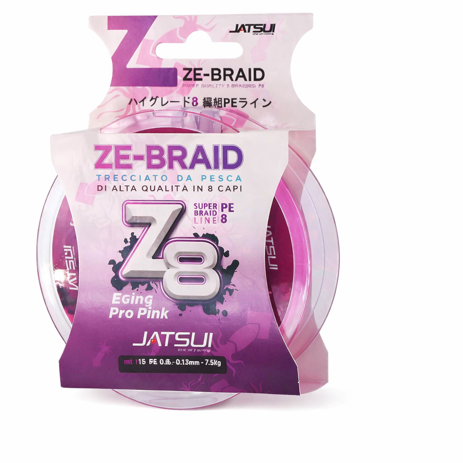 JATSUI ZE-BRAID Z8 EGING PRO 150MT PE1.0 MM 0,16