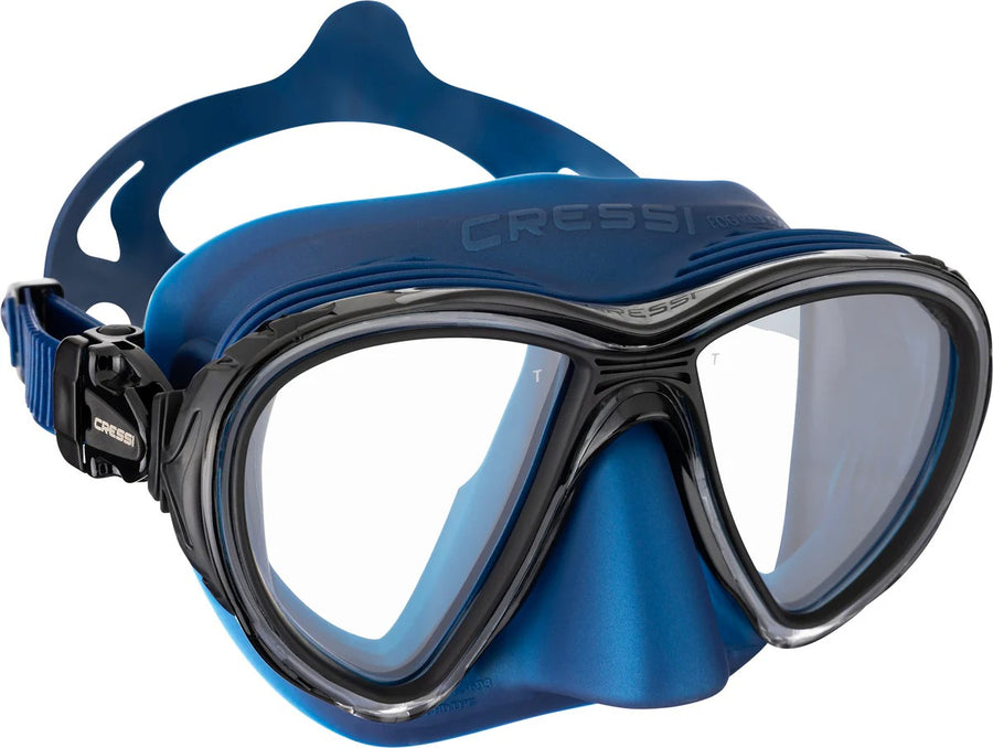 MASCHERA QUANTUM BLU METAL
