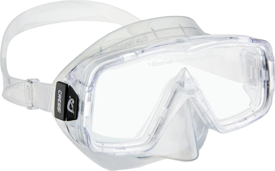 MASCHERA SIRENA SIL CLEAR/FRAME CLEAR