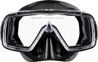 MASCHERA SIRENA SIL NERO/FRAME CLEAR