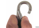 MOSCHETTONE CLASSIC D8MM APERTURA LATERALE ACCIAIO INOX 316