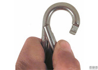 MOSCHETTONE CLASSIC D8MM APERTURA LATERALE ACCIAIO INOX 316