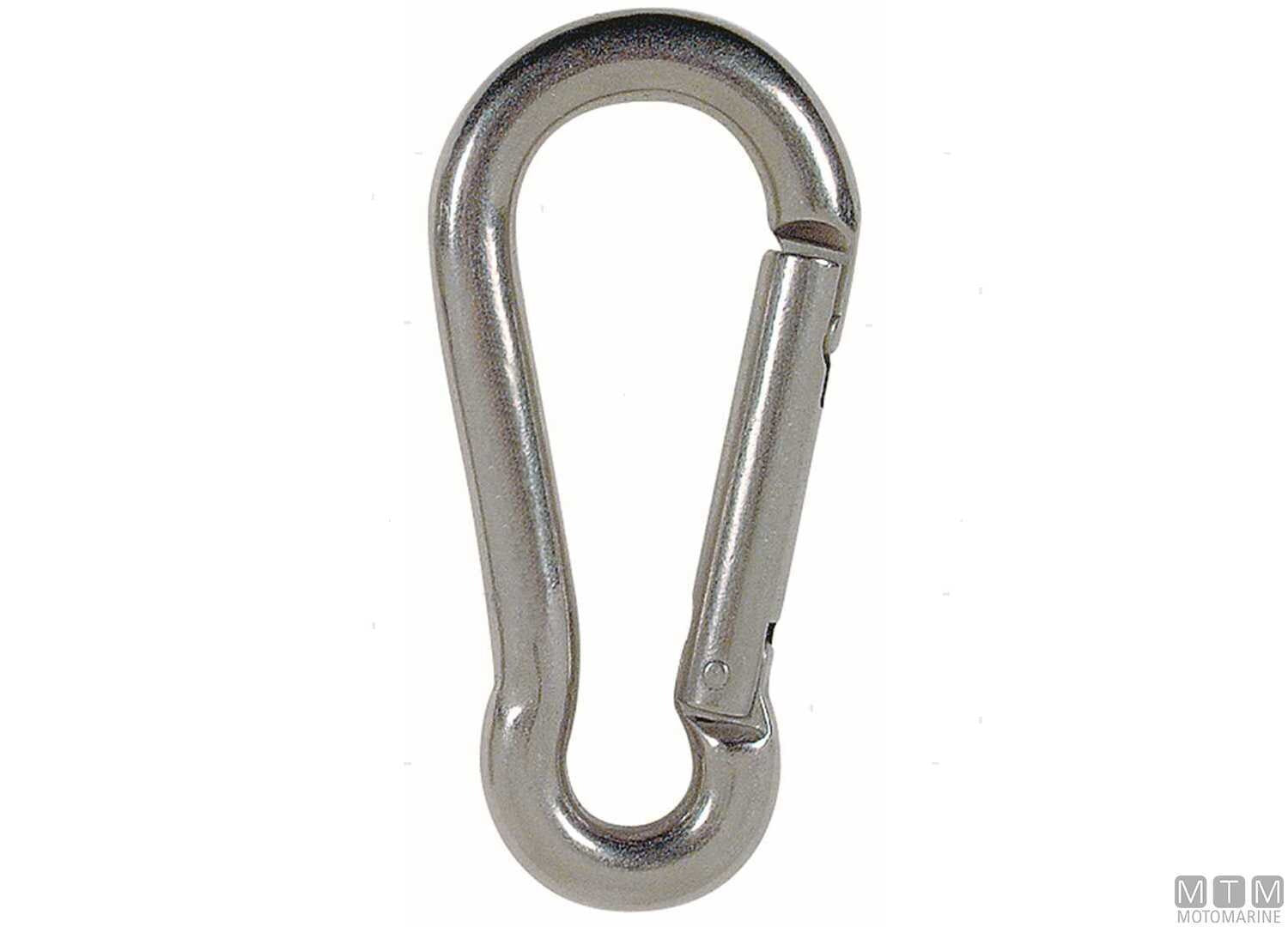 MOSCHETTONE CLASSIC D8MM APERTURA LATERALE ACCIAIO INOX 316