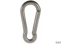 MOSCHETTONE CLASSIC D8MM APERTURA LATERALE ACCIAIO INOX 316