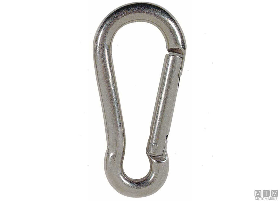 MOSCHETTONE CLASSIC D8MM APERTURA LATERALE ACCIAIO INOX 316