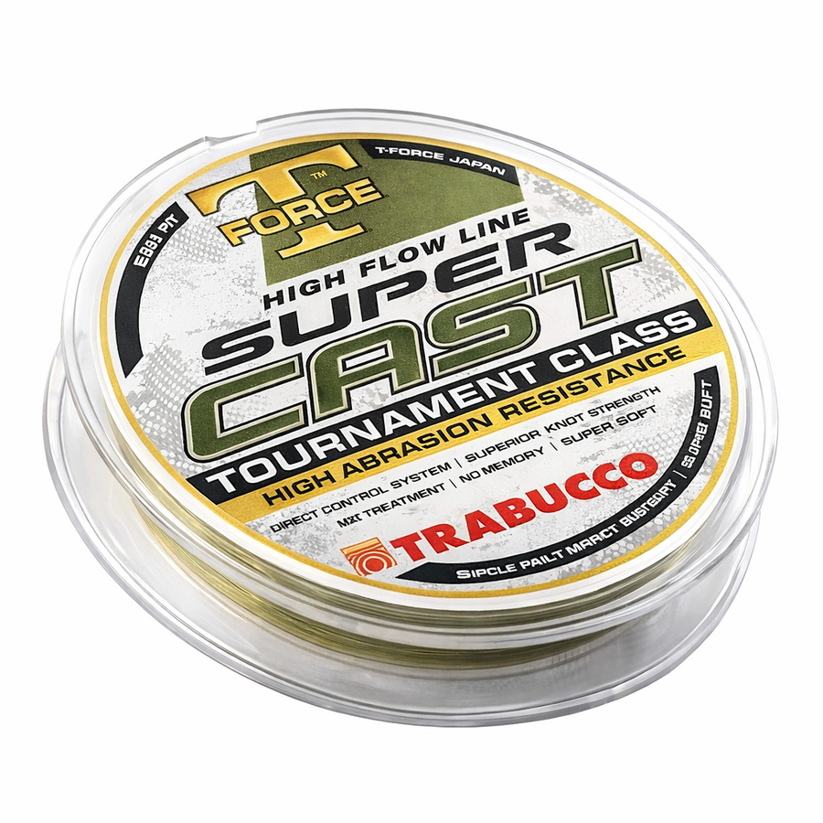 NYLON TRABUCCO T-FORCE SUPER CAST  MT. 150 0.18