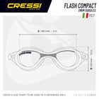 OCCHIALINI FLASH LADY TRASP/BLU