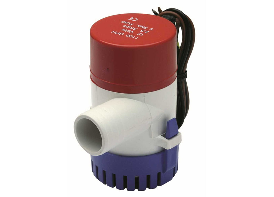 POMPA SENTINA WB 1100GPH 12V 69LT/MIN BOCCA Ø 30MM