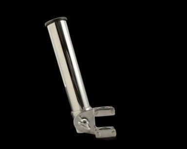 PORTACANNA IN OTTONE CROMATO D.40MM PER PULPITI D.22-25-30