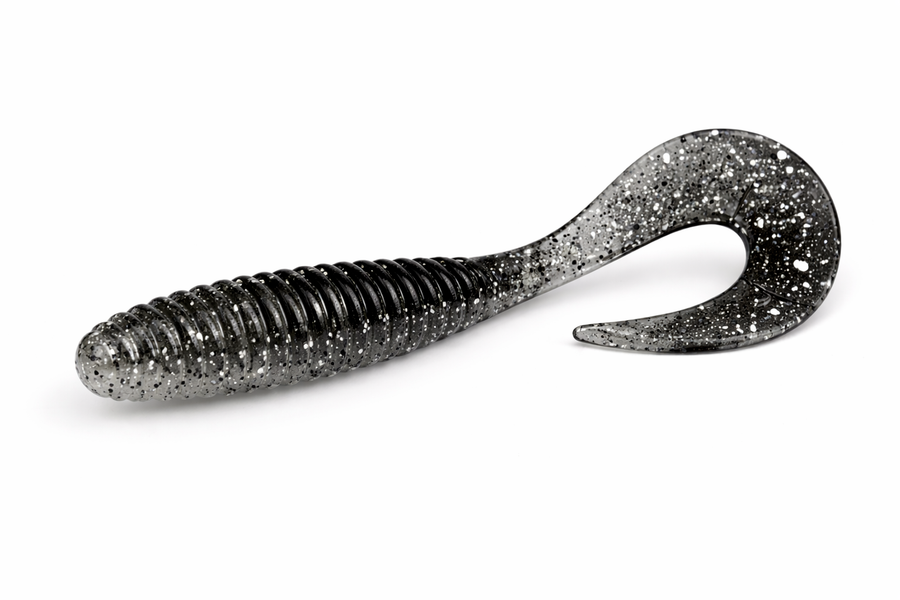 RAPTURE FUN TAIL GRUB 8.5 cm BLACK SILVER