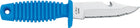 SHARK9 COLTELLO SUB CM. 9 BLU C/DENTI M.CO BLU