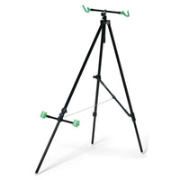 TRIPODE NERO ALLUMINIO SURF CASTING TELESCOPICO MAX. 2MT.