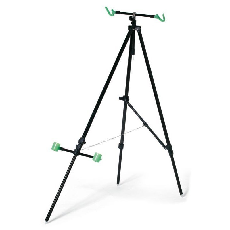 TRIPODE NERO ALLUMINIO SURF CASTING TELESCOPICO MAX. 2MT.