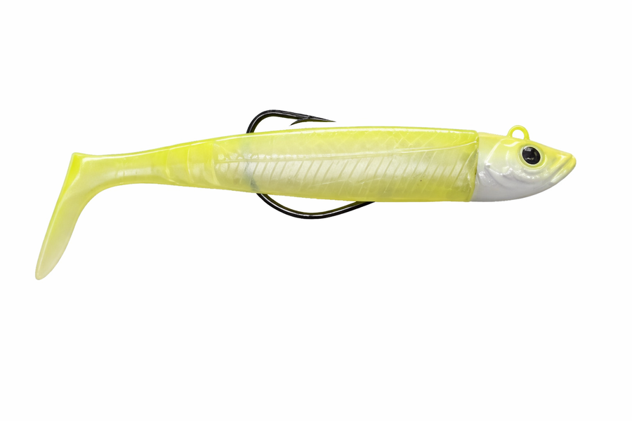 ULTRA SHAD CM.8 YELLOW PEARL
