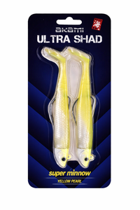 ULTRA SHAD CM.8 YELLOW PEARL