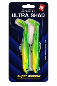 ULTRA SHAD CM.8 GREEN CHARTREUSE
