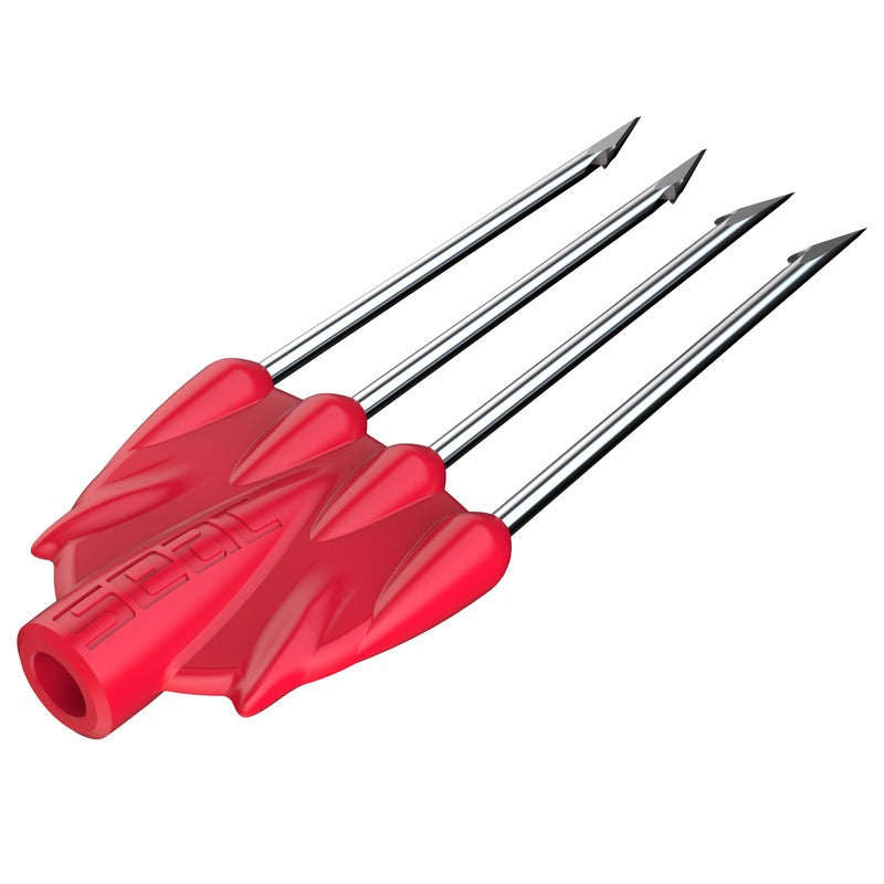FIOCINA KILLER NYLON ROSSO 4 PUNTE LUNGHE