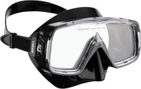 MASCHERA SIRENA SIL NERO/FRAME CLEAR